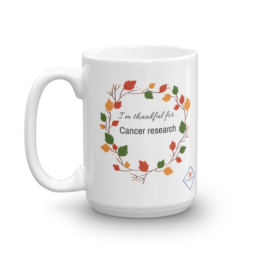 Thankful for Cancer Research Mug