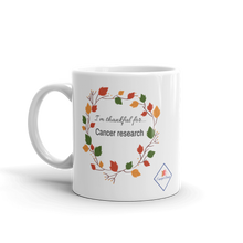 Load image into Gallery viewer, Thankful for Cancer Research Mug